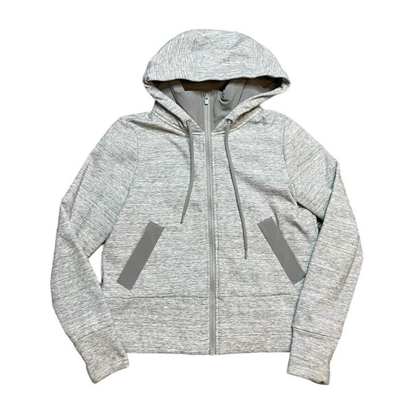 ATHLETA Victory PrimaLoft Hoodie Gray Size Small - Picture 3 of 11